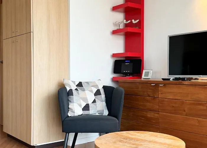 Panoramic Sea View Studio Raversijde Oostende * 奥斯滕德