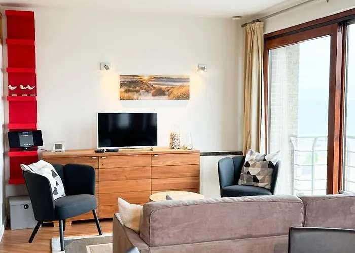 Panoramic Sea View Studio Raversijde Oostende *